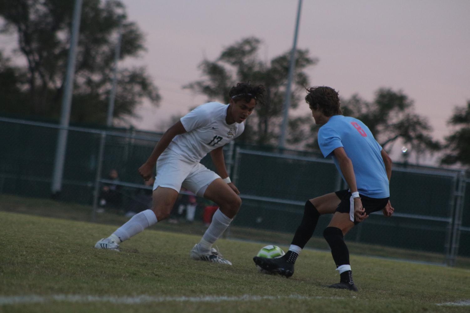 Varsity soccer v. Bishop Carroll (Photos by Mya Studyvin)