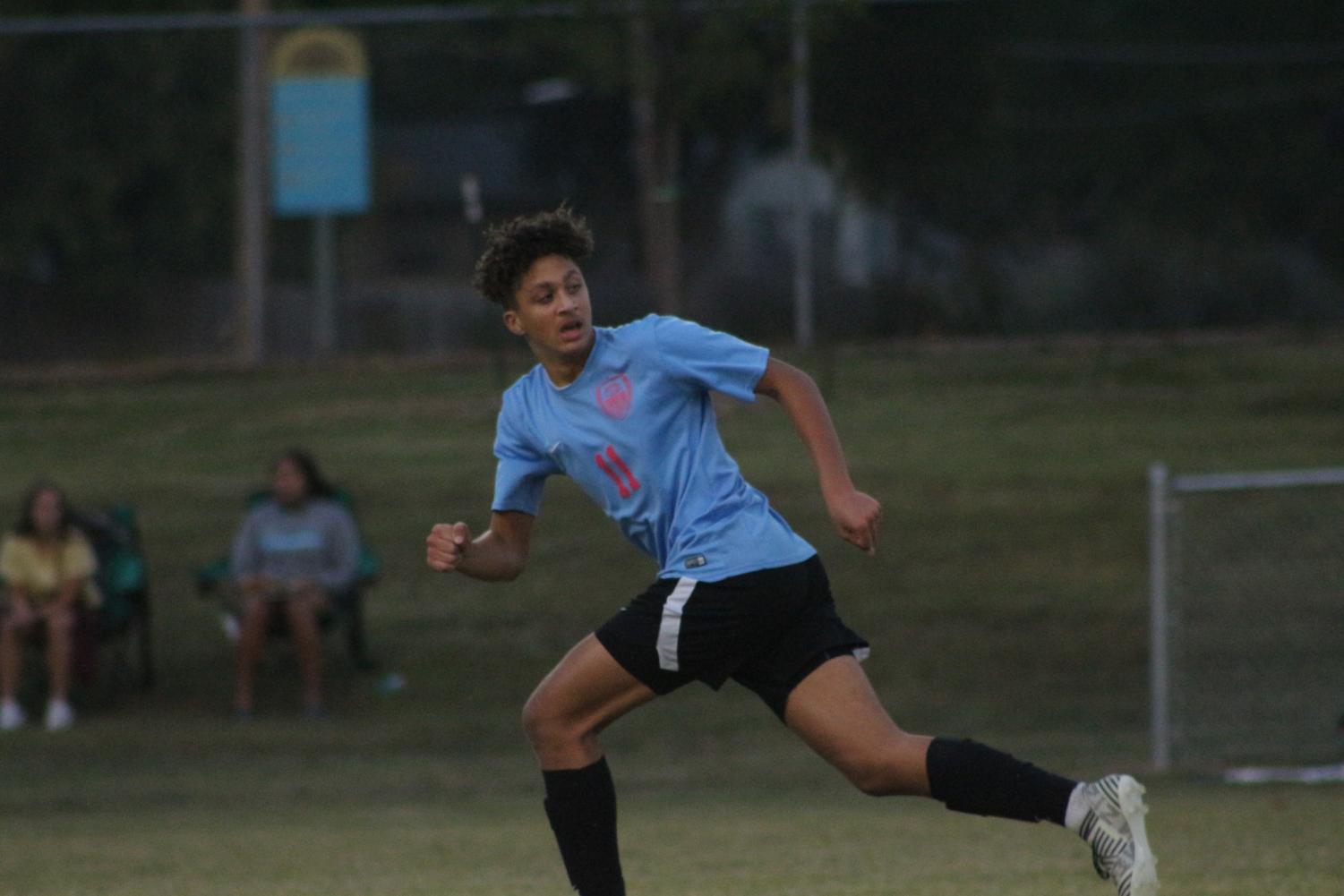 Varsity soccer v. Bishop Carroll (Photos by Mya Studyvin)