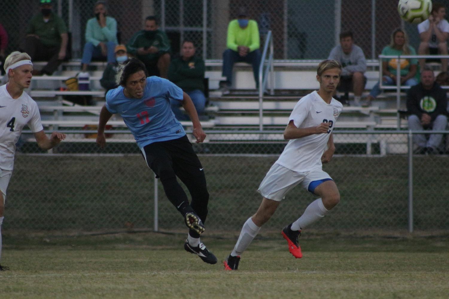 Varsity soccer v. Bishop Carroll (Photos by Mya Studyvin)