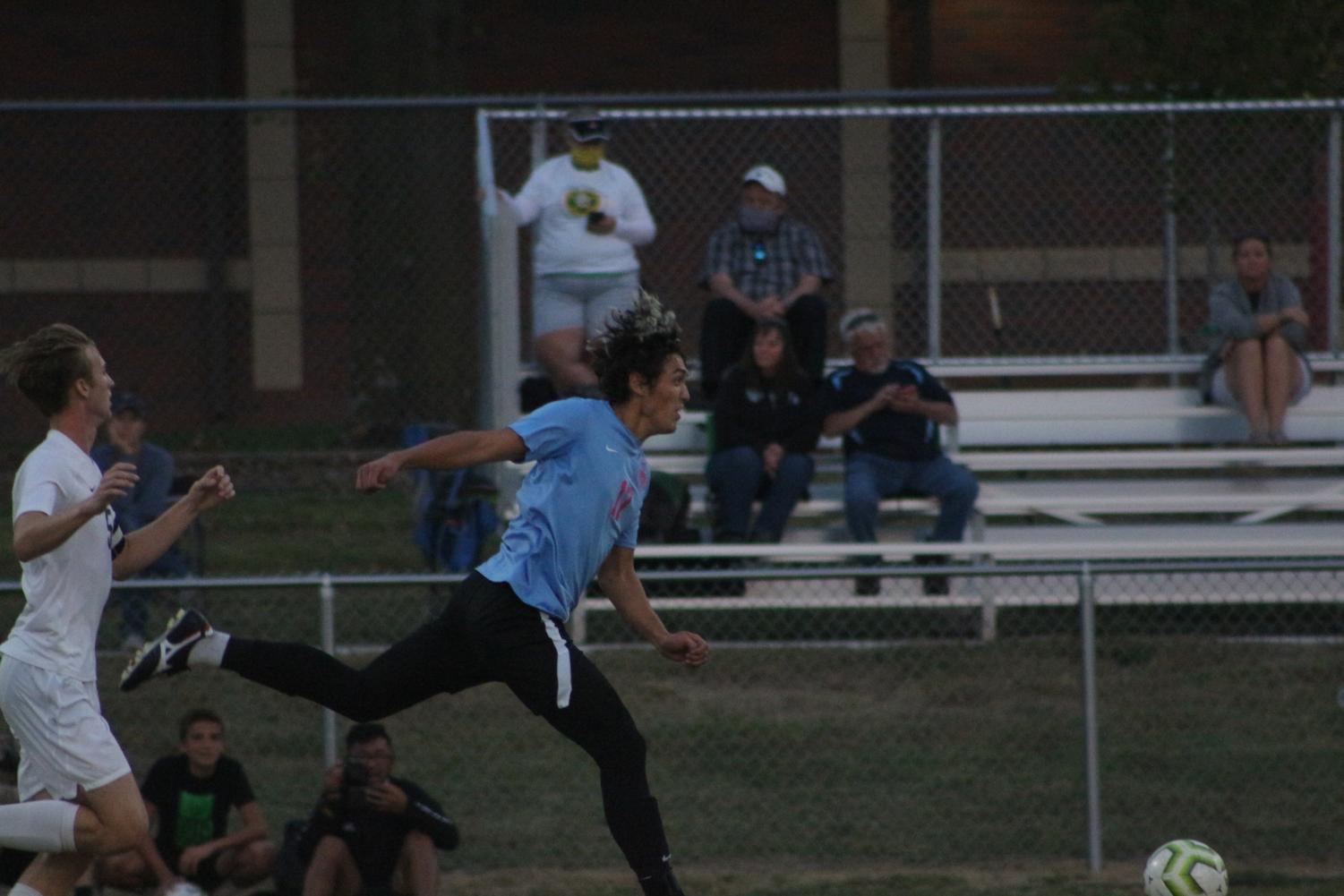 Varsity soccer v. Bishop Carroll (Photos by Mya Studyvin)