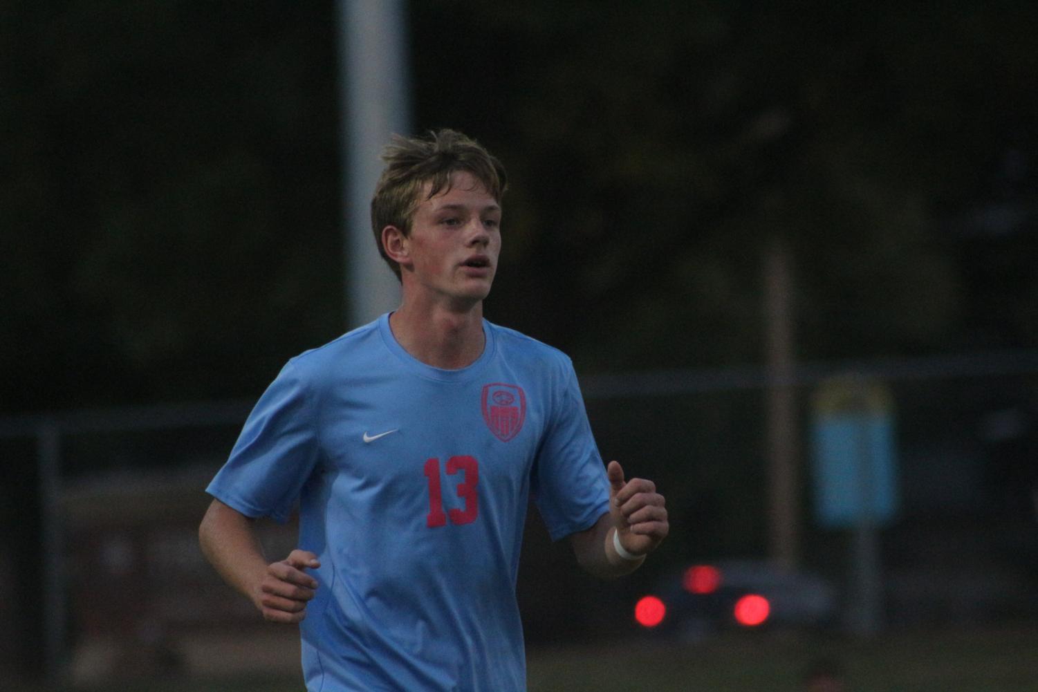 Varsity soccer v. Bishop Carroll (Photos by Mya Studyvin)