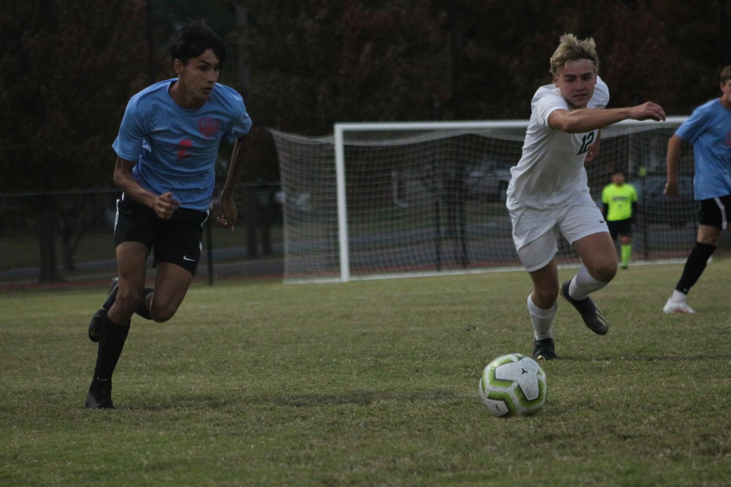 Varsity soccer v. Bishop Carroll (Photos by Mya Studyvin)