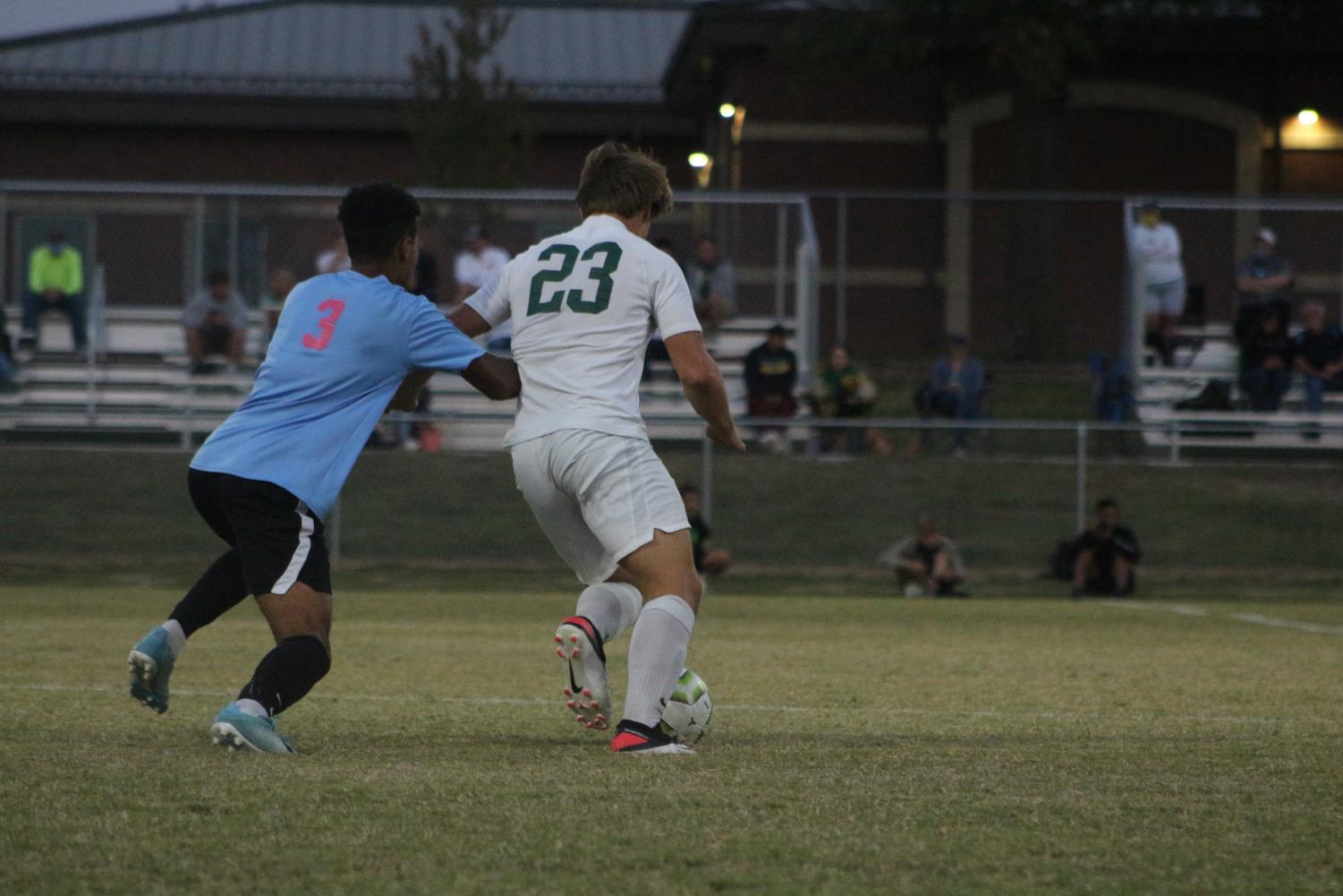 Varsity soccer v. Bishop Carroll (Photos by Mya Studyvin)