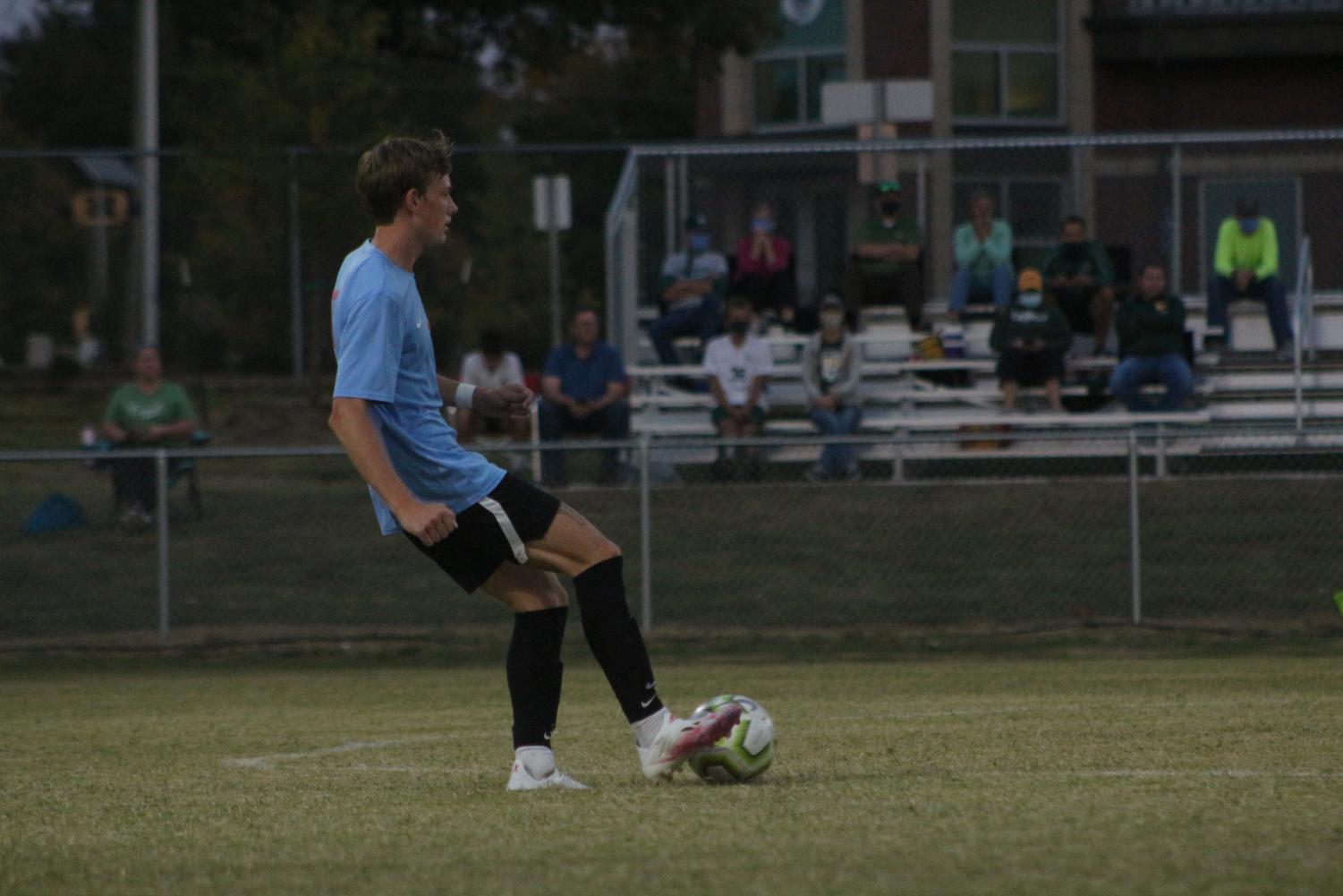 Varsity soccer v. Bishop Carroll (Photos by Mya Studyvin)