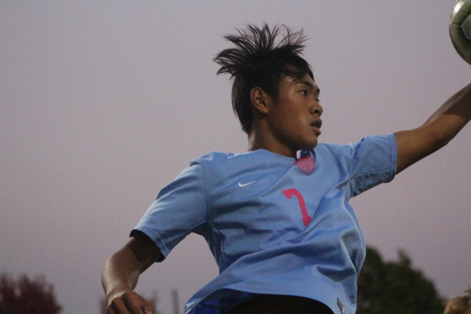 Varsity soccer v. Bishop Carroll (Photos by Mya Studyvin)