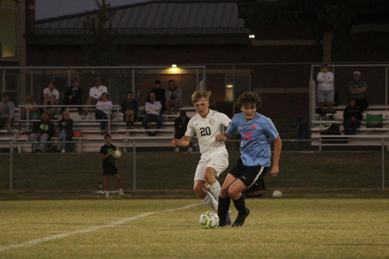 Varsity soccer v. Bishop Carroll (Photos by Mya Studyvin)