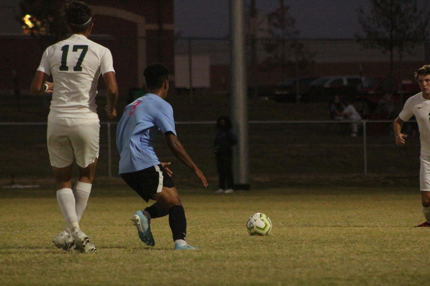 Varsity soccer v. Bishop Carroll (Photos by Mya Studyvin)