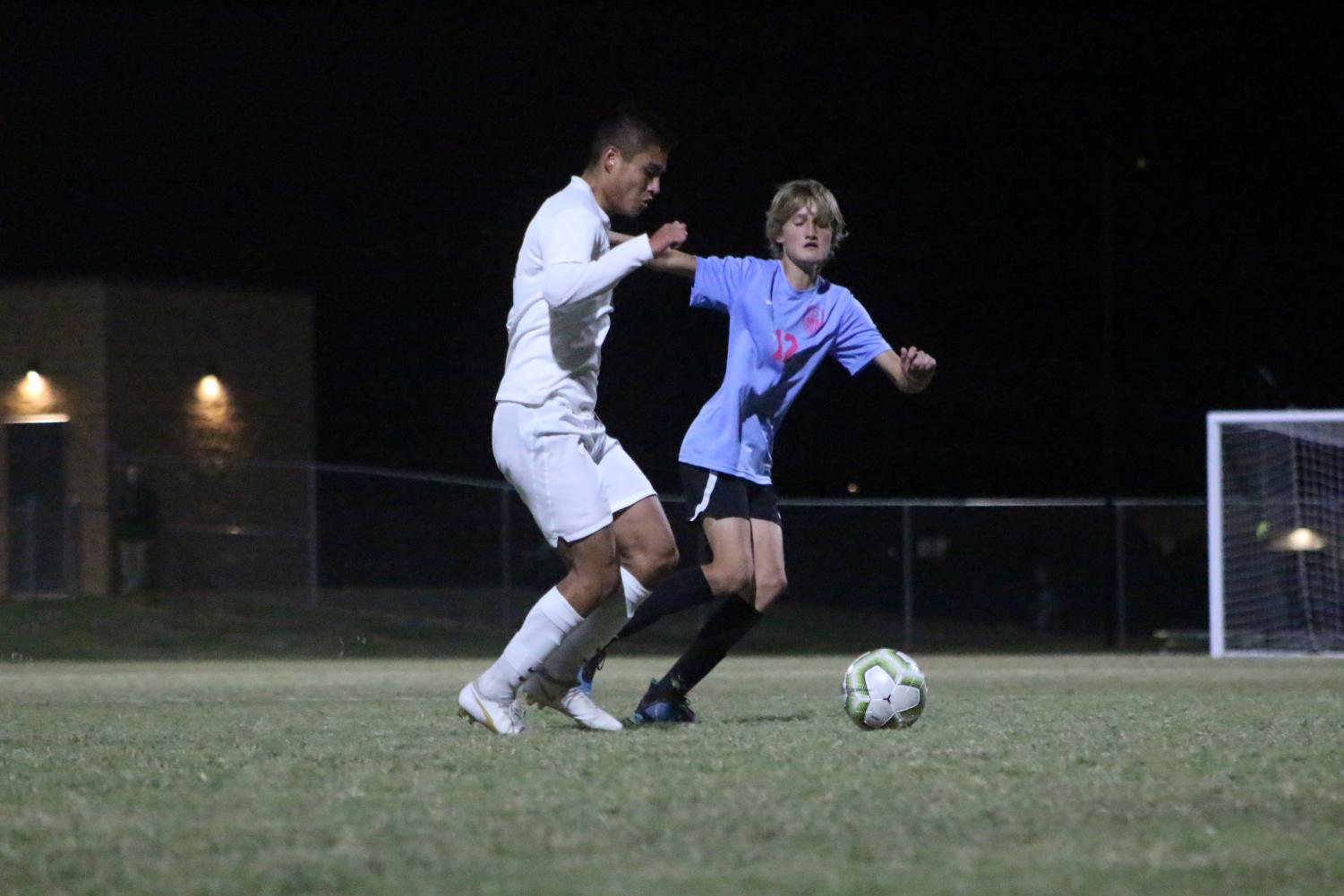 Varsity soccer v. Bishop Carroll (Photos by Mya Studyvin)