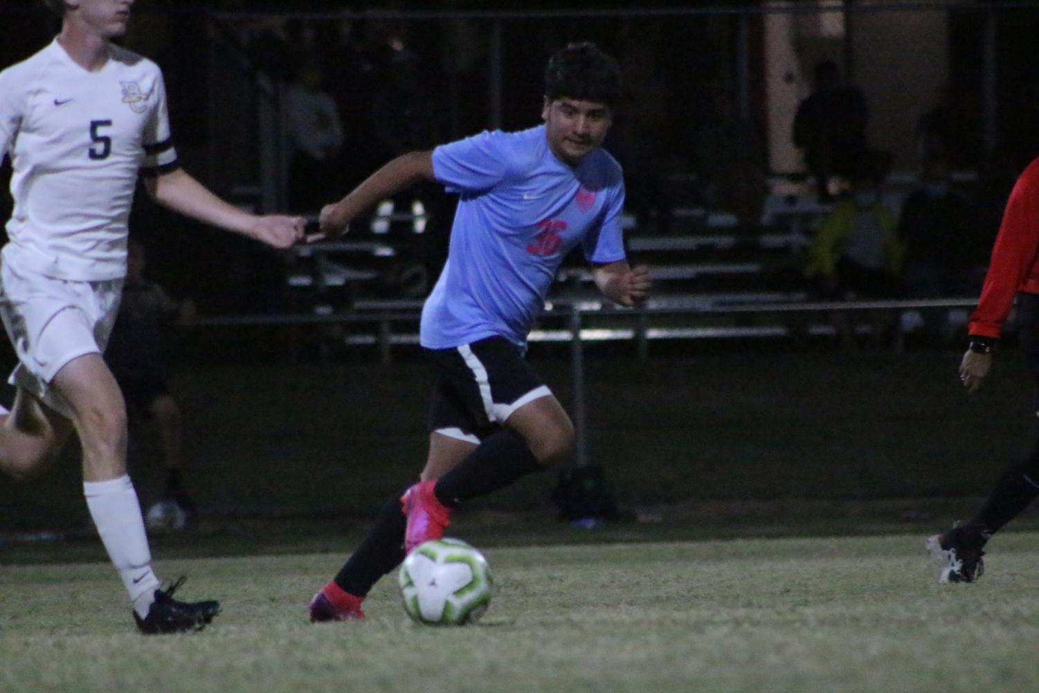 Varsity soccer v. Bishop Carroll (Photos by Mya Studyvin)