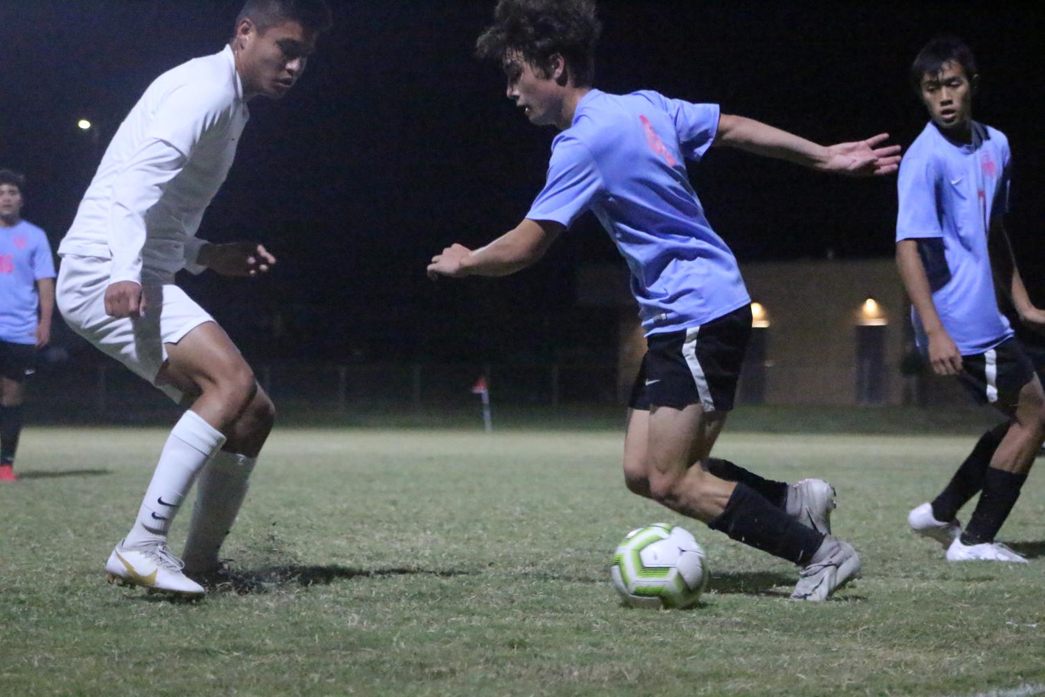 Varsity soccer v. Bishop Carroll (Photos by Mya Studyvin)