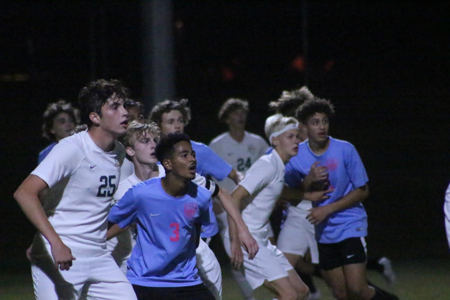 Varsity soccer v. Bishop Carroll (Photos by Mya Studyvin)