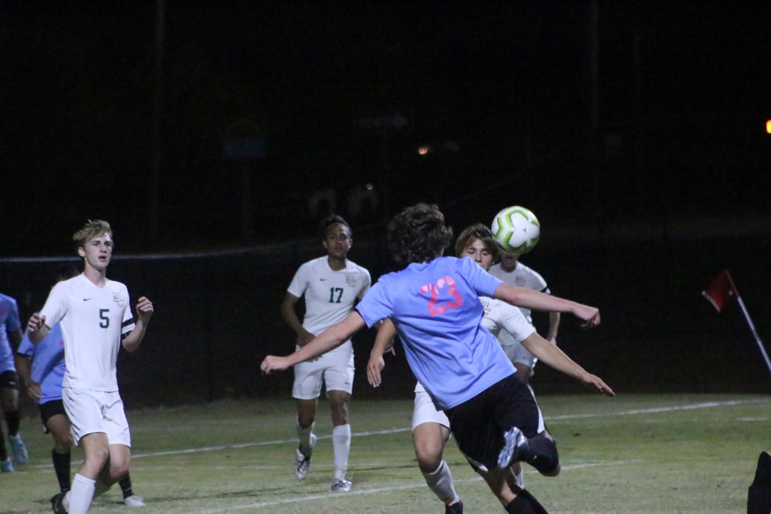 Varsity soccer v. Bishop Carroll (Photos by Mya Studyvin)