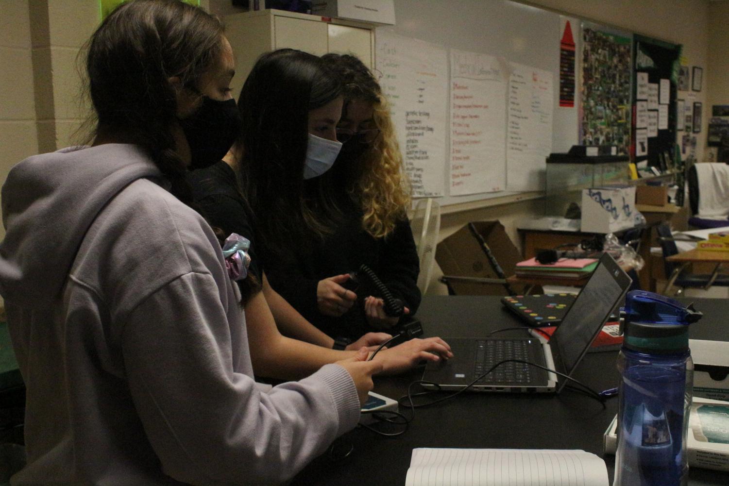 Biomedical blood pressure lab (Photos by Mya Studyvin)