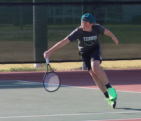 Varsity Boys Tennis @ McPherson 3/30 (Photos by Kiley Hale)