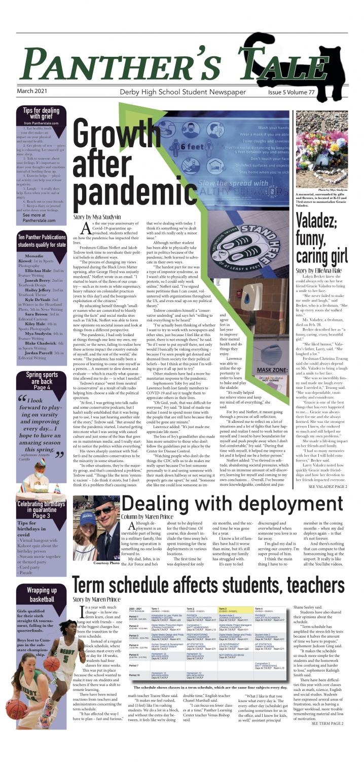 Panther's Tale Issue 5 Volume 77