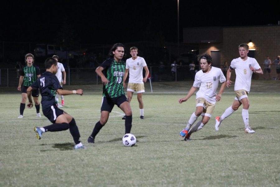 Soccer Game Against Maize South (Photos by Laurisa Rooney)