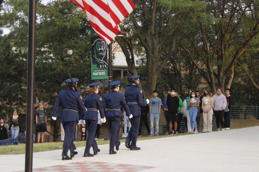 AFJROTC holds 9/11 ceremony (Photos by Vy Nguyen)
