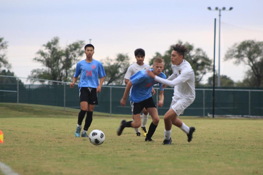 10/12 Soccer Game Against SA (Photos by Laurisa Rooney)