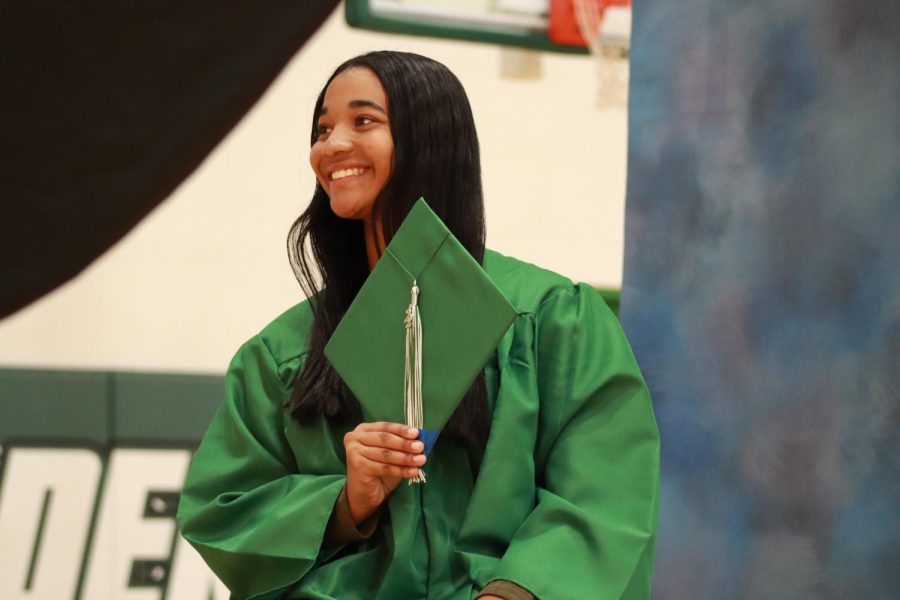 Seniors cap and gown photos (Photos by Reese Cowden)