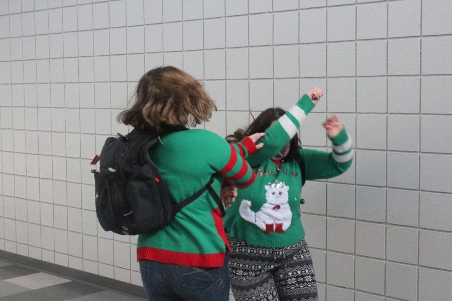 Students act as bullies (photos by Jewel Hardin)