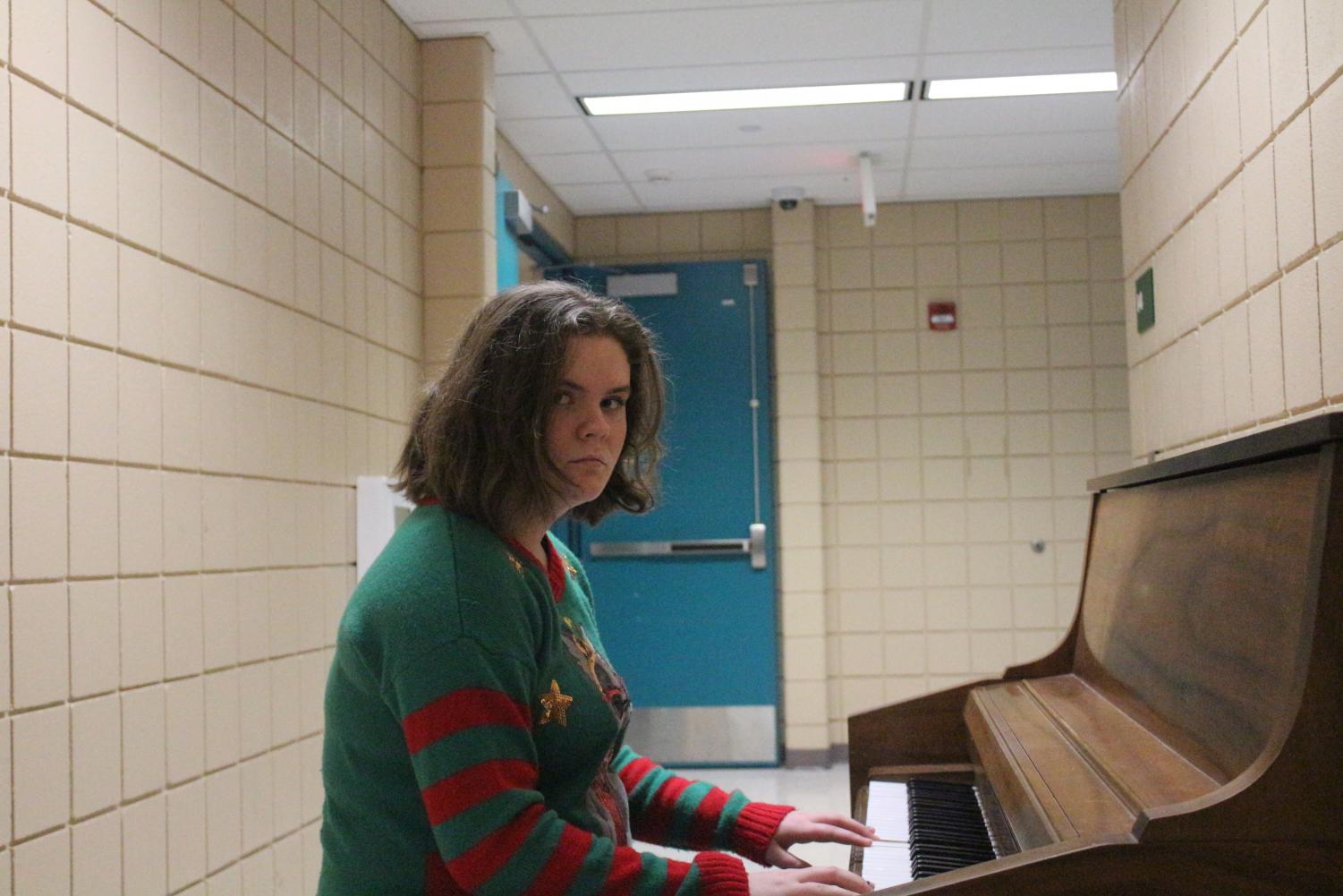 Students act as bullies (photos by Jewel Hardin)