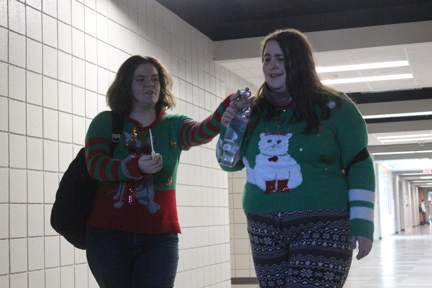 Students act as bullies (photos by Jewel Hardin)