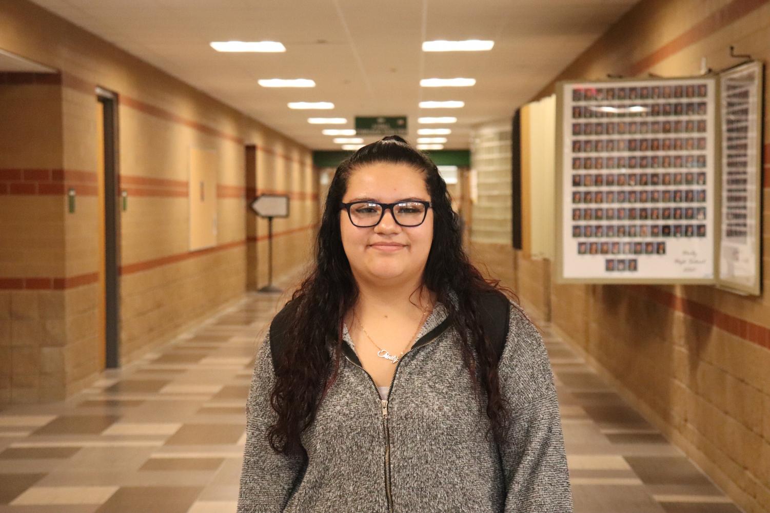 Students act as bullies (photos by Jewel Hardin)