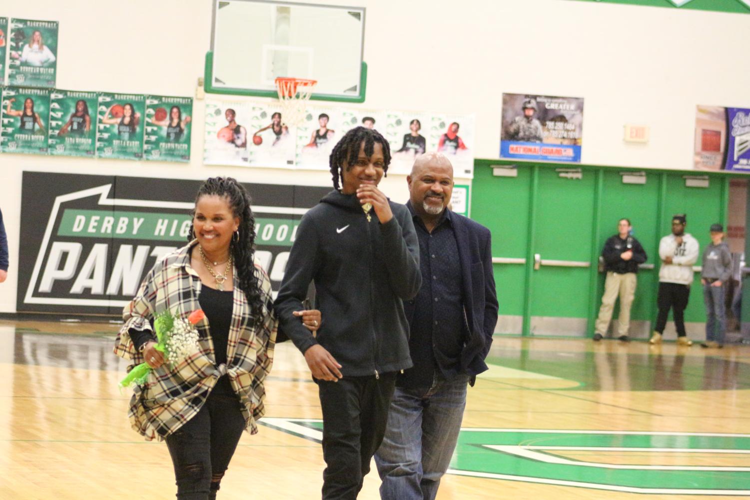 Senior Night Boys Basketball vs Hutchinson (photos by Jake Tracy)