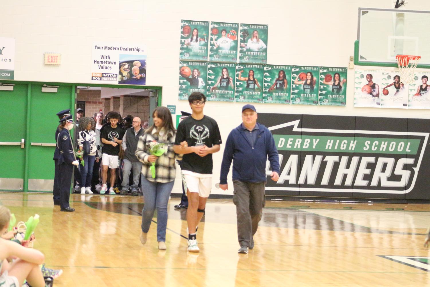 Senior Night Boys Basketball vs Hutchinson (photos by Jake Tracy)