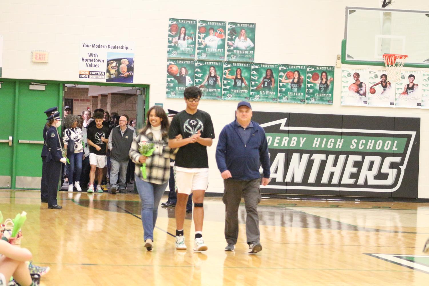 Senior Night Boys Basketball vs Hutchinson (photos by Jake Tracy)