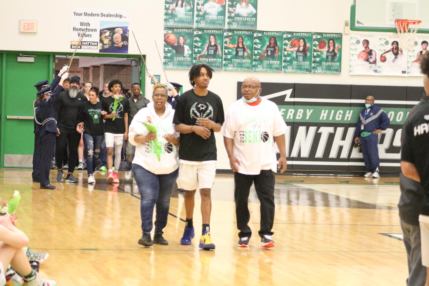 Senior Night Boys Basketball vs Hutchinson (photos by Jake Tracy)