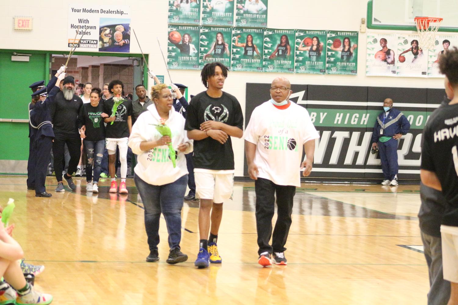 Senior Night Boys Basketball vs Hutchinson (photos by Jake Tracy)