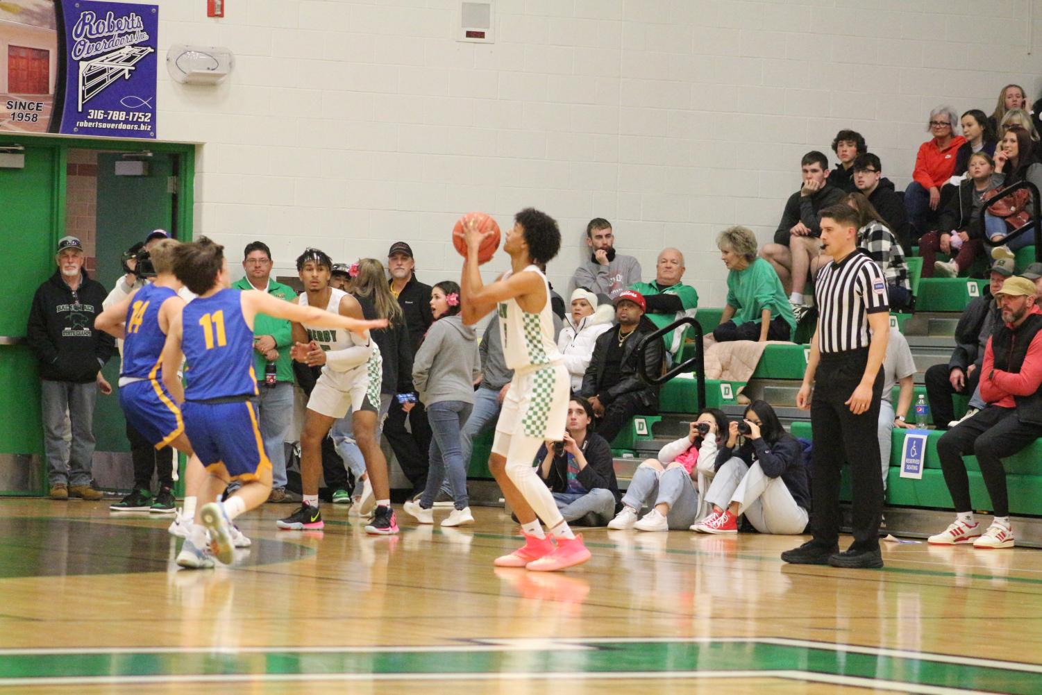 Senior Night Boys Basketball vs Hutchinson (photos by Jake Tracy)