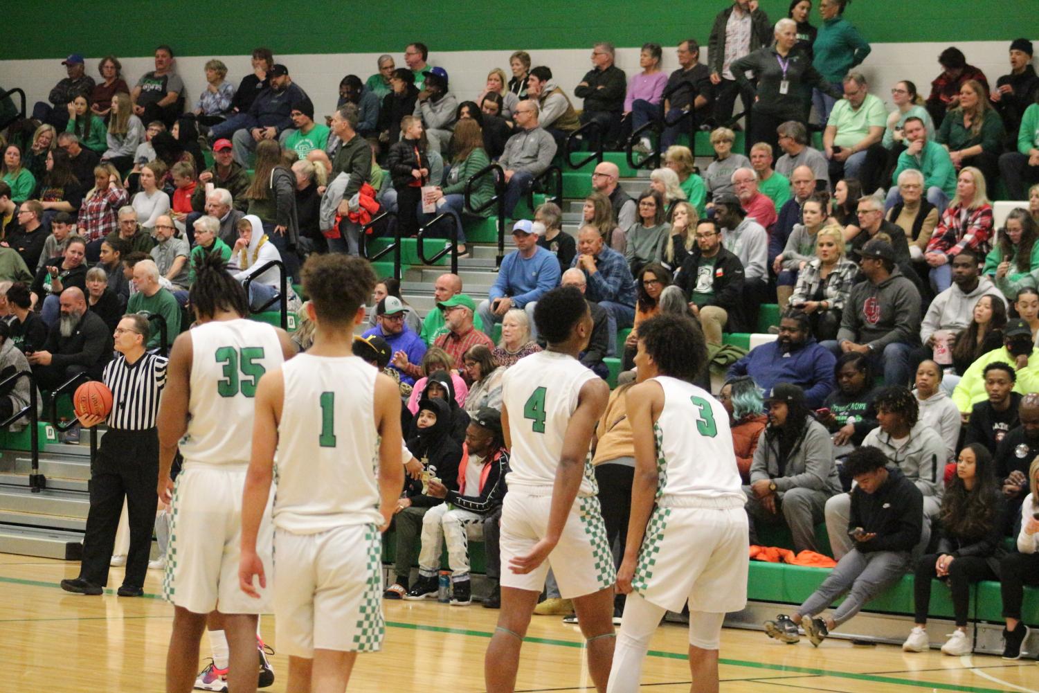 Senior Night Boys Basketball vs Hutchinson (photos by Jake Tracy)