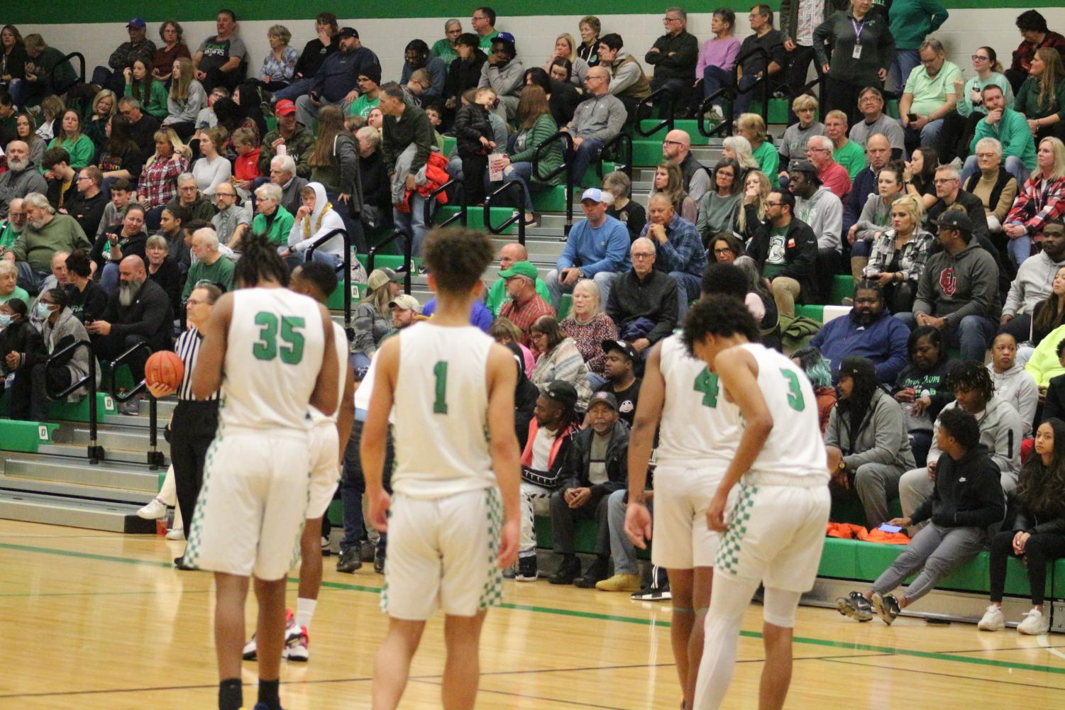 Senior Night Boys Basketball vs Hutchinson (photos by Jake Tracy)