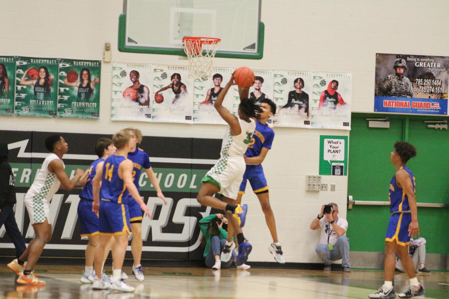 Senior Night Boys Basketball vs Hutchinson (photos by Jake Tracy)