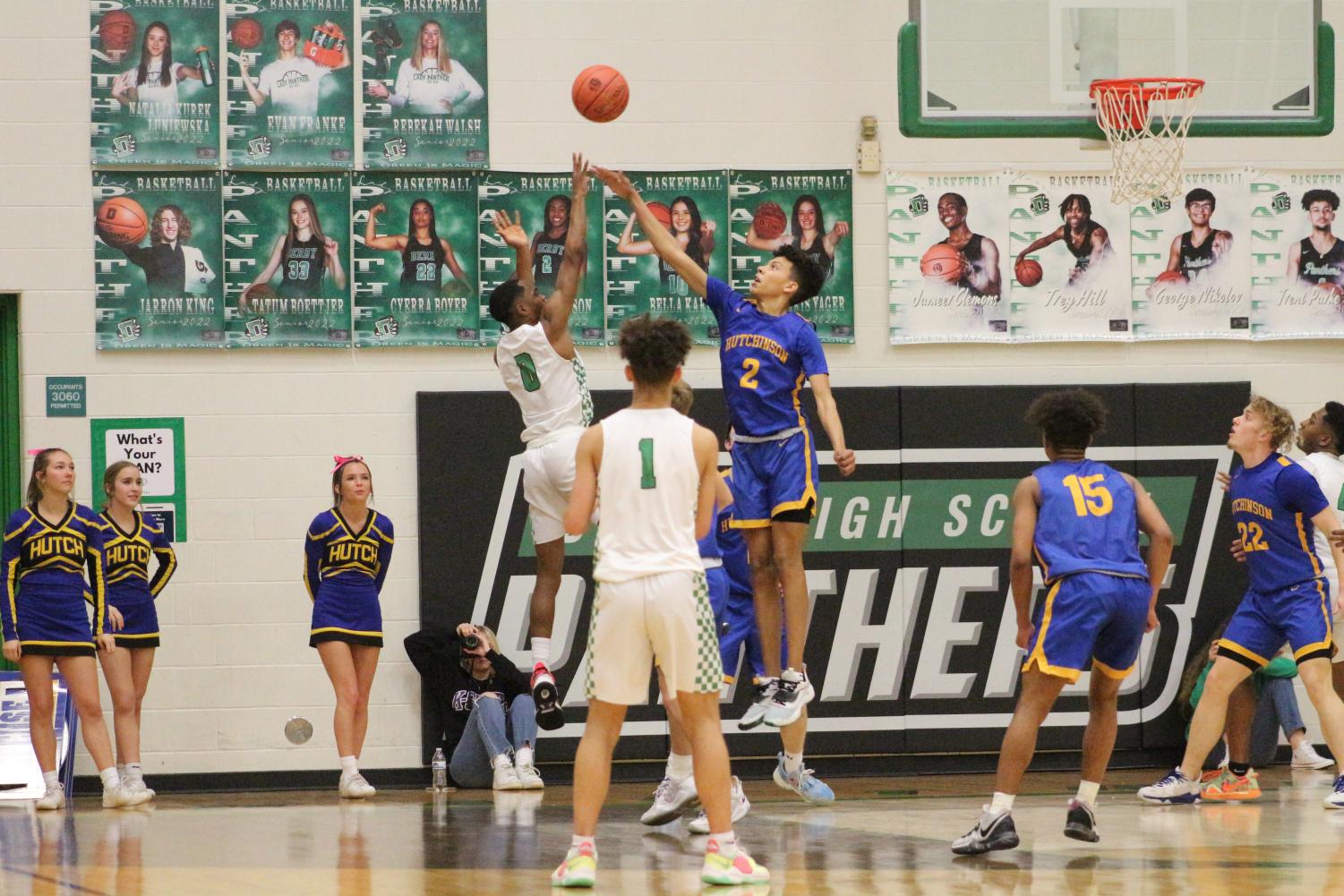 Senior Night Boys Basketball vs Hutchinson (photos by Jake Tracy)