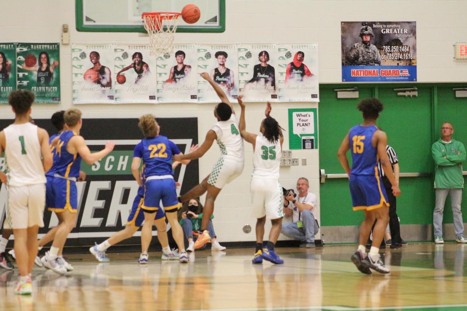 Senior Night Boys Basketball vs Hutchinson (photos by Jake Tracy)