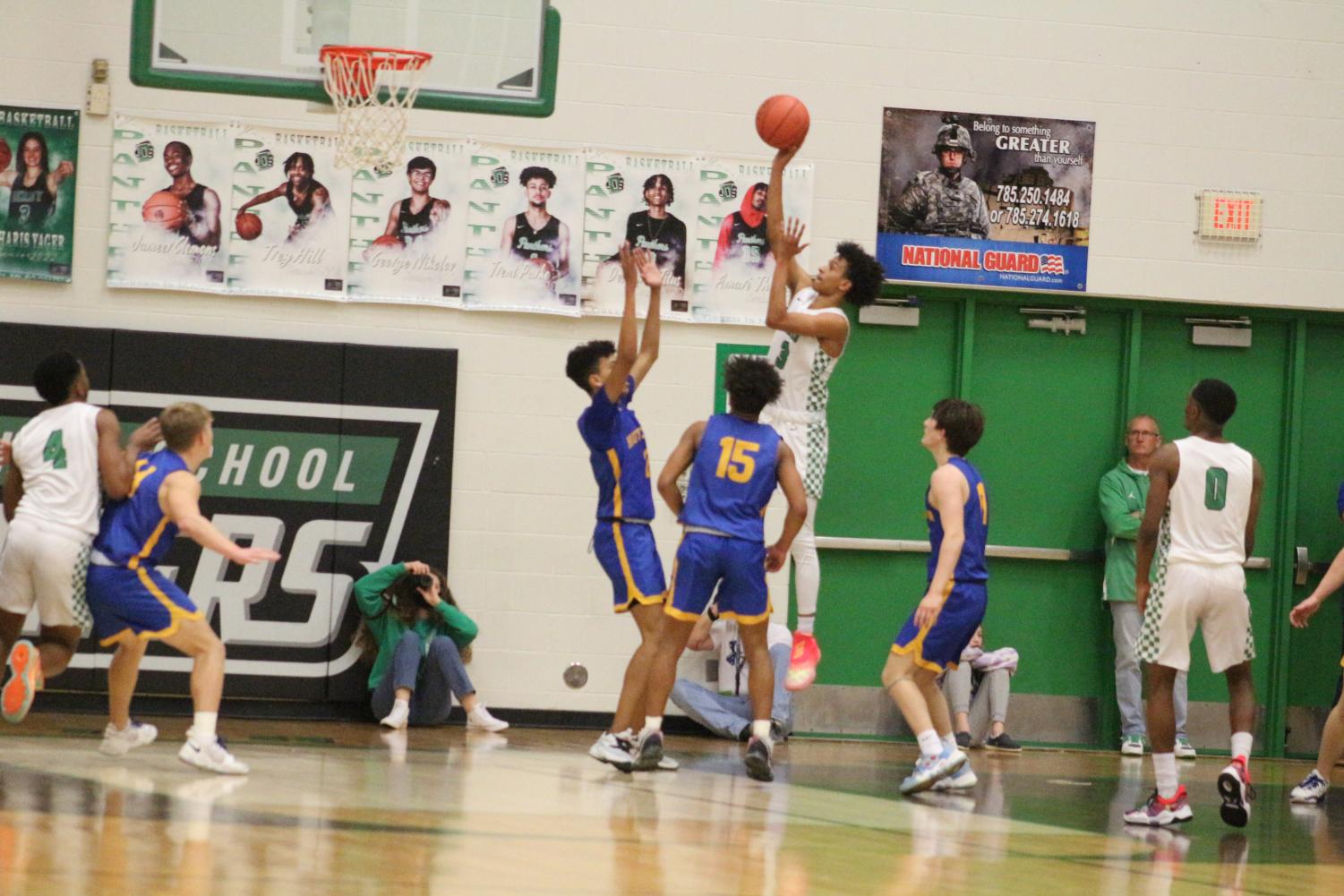 Senior Night Boys Basketball vs Hutchinson (photos by Jake Tracy)