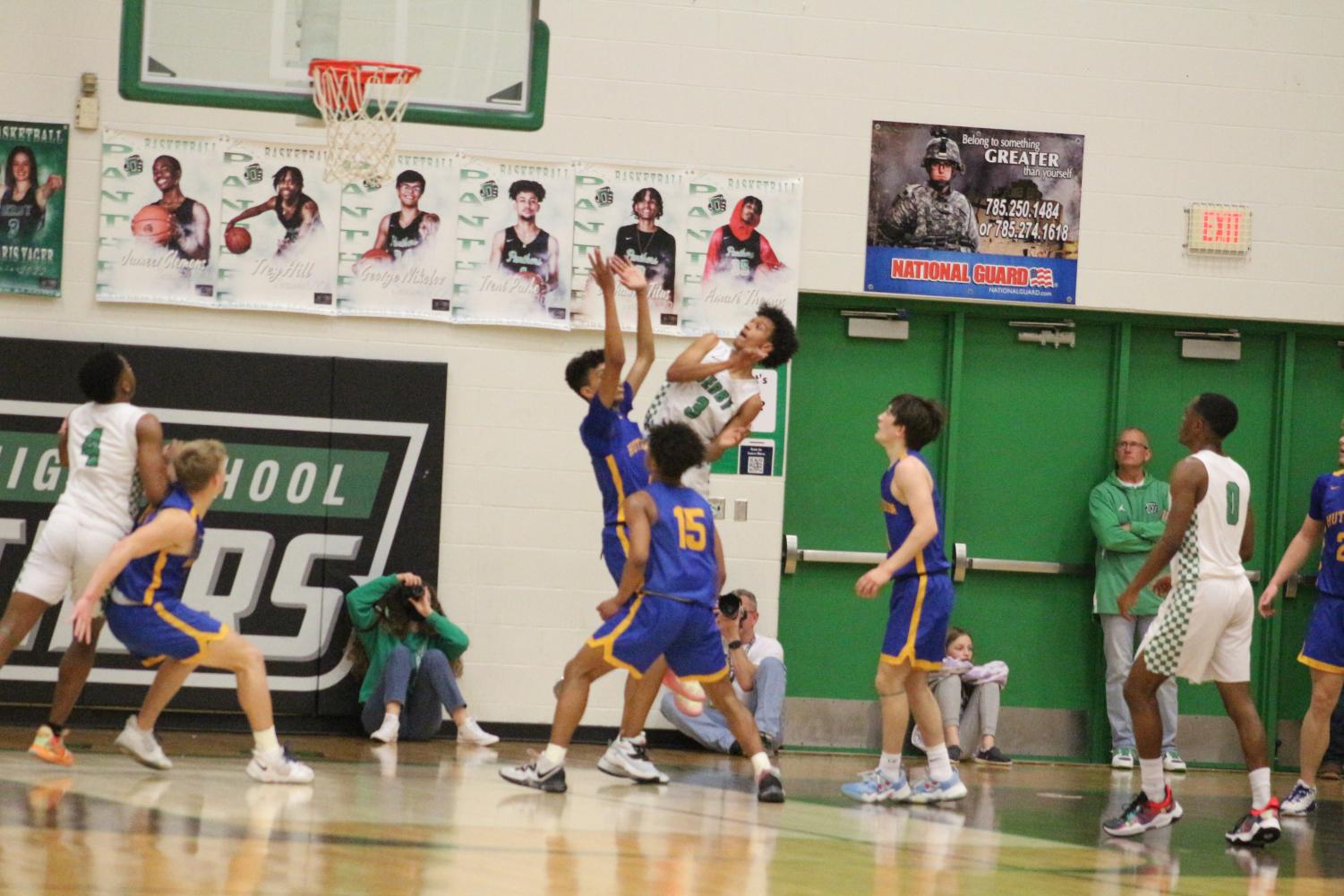 Senior Night Boys Basketball vs Hutchinson (photos by Jake Tracy)