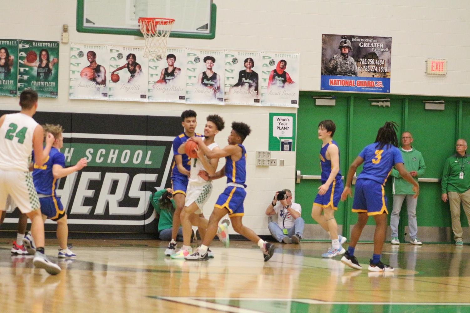 Senior Night Boys Basketball vs Hutchinson (photos by Jake Tracy)