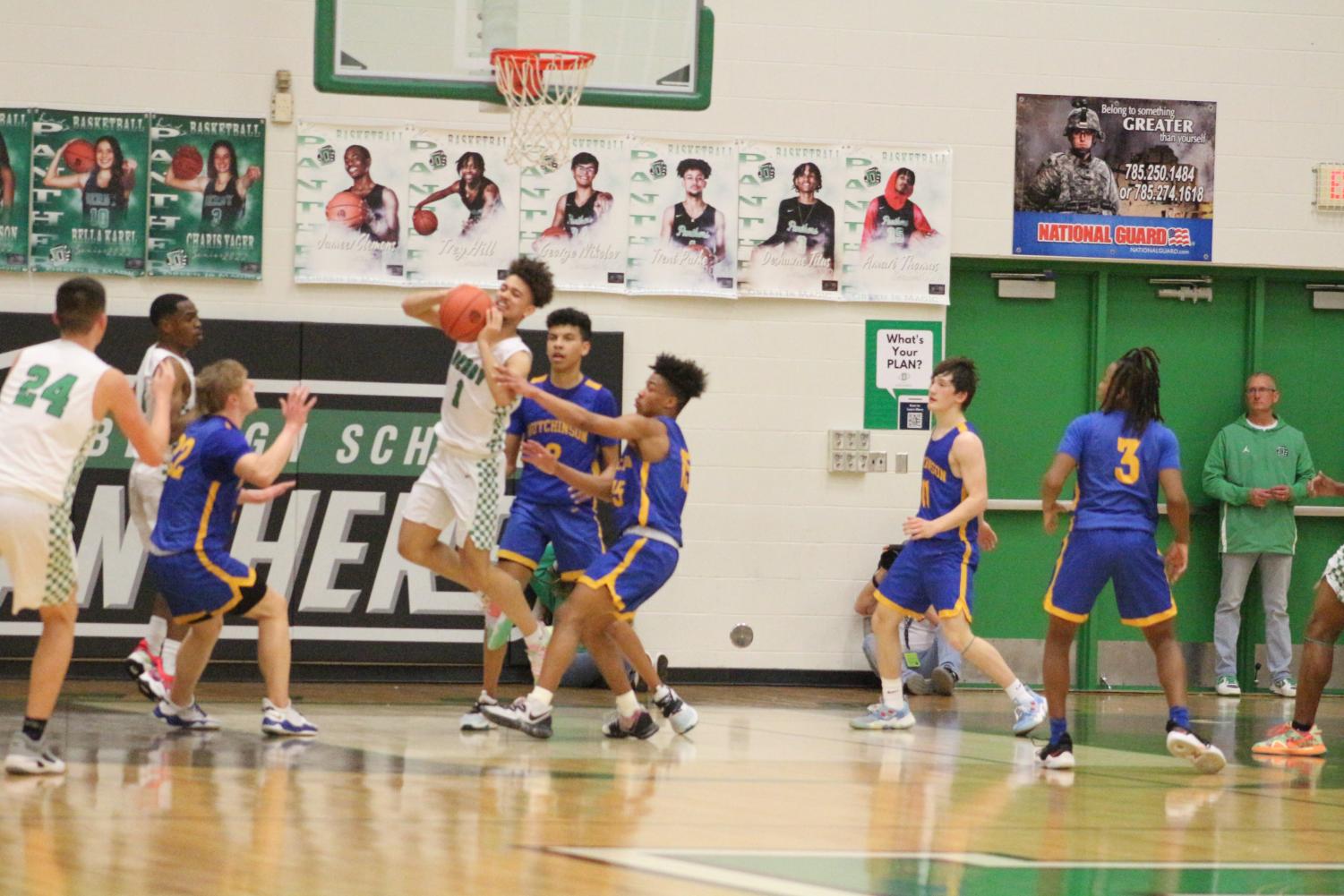 Senior Night Boys Basketball vs Hutchinson (photos by Jake Tracy)