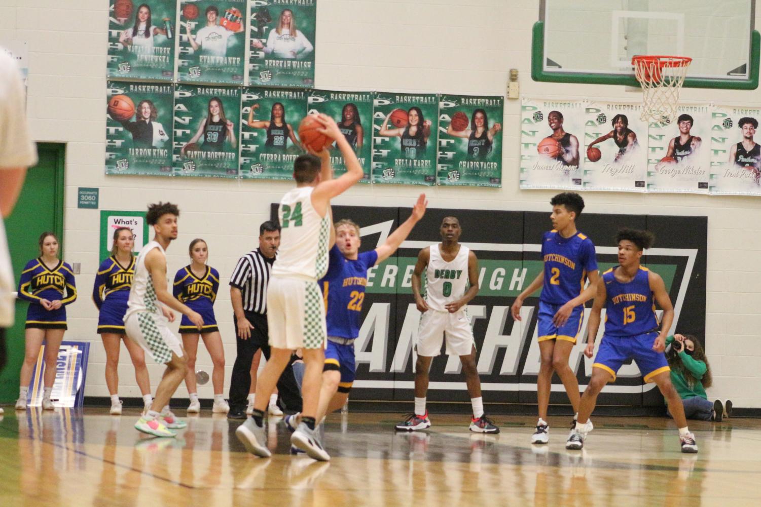 Senior Night Boys Basketball vs Hutchinson (photos by Jake Tracy)