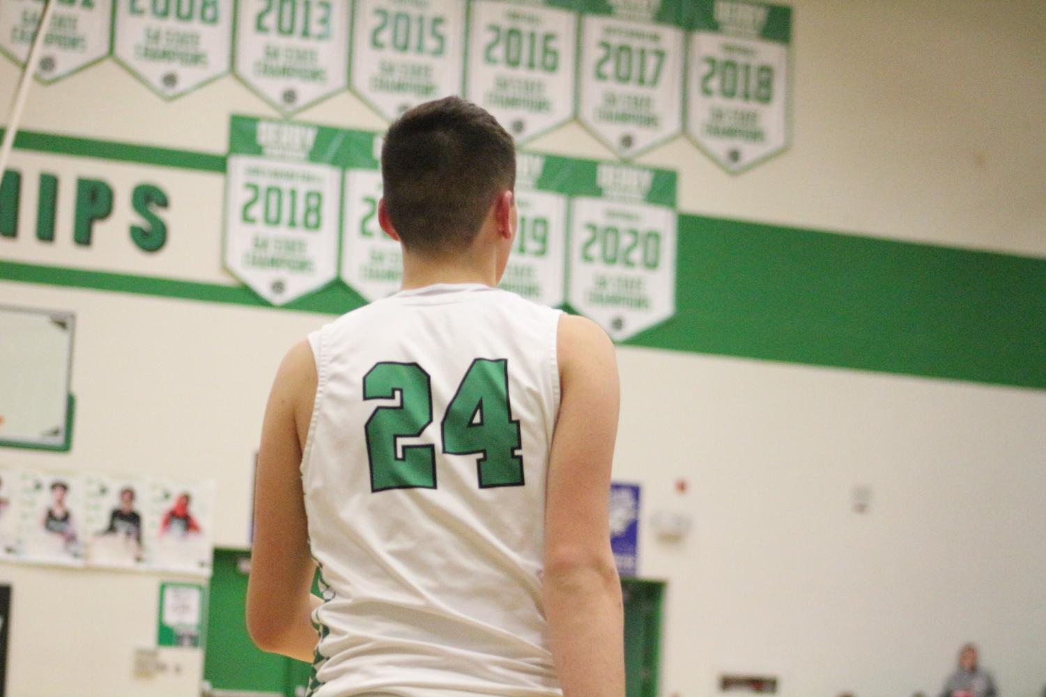 Senior Night Boys Basketball vs Hutchinson (photos by Jake Tracy)