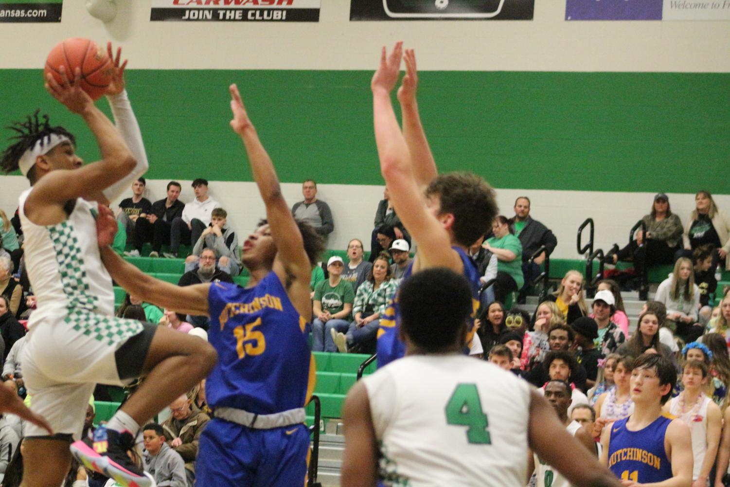 Senior Night Boys Basketball vs Hutchinson (photos by Jake Tracy)