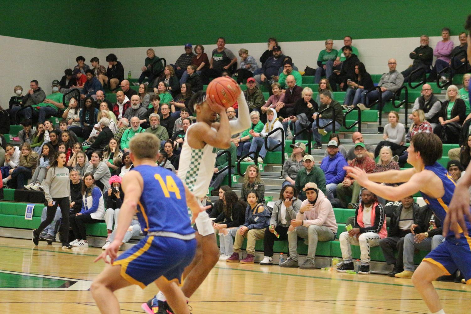 Senior Night Boys Basketball vs Hutchinson (photos by Jake Tracy)