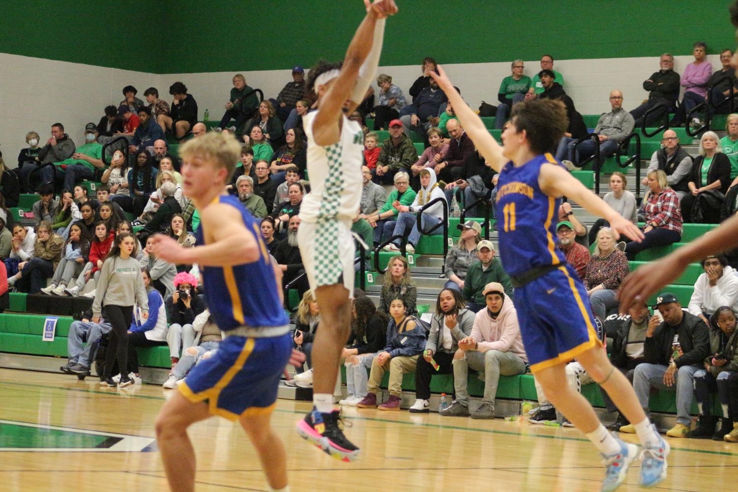 Senior Night Boys Basketball vs Hutchinson (photos by Jake Tracy)