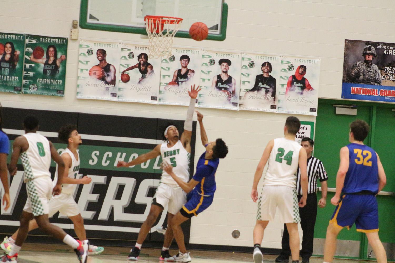 Senior Night Boys Basketball vs Hutchinson (photos by Jake Tracy)