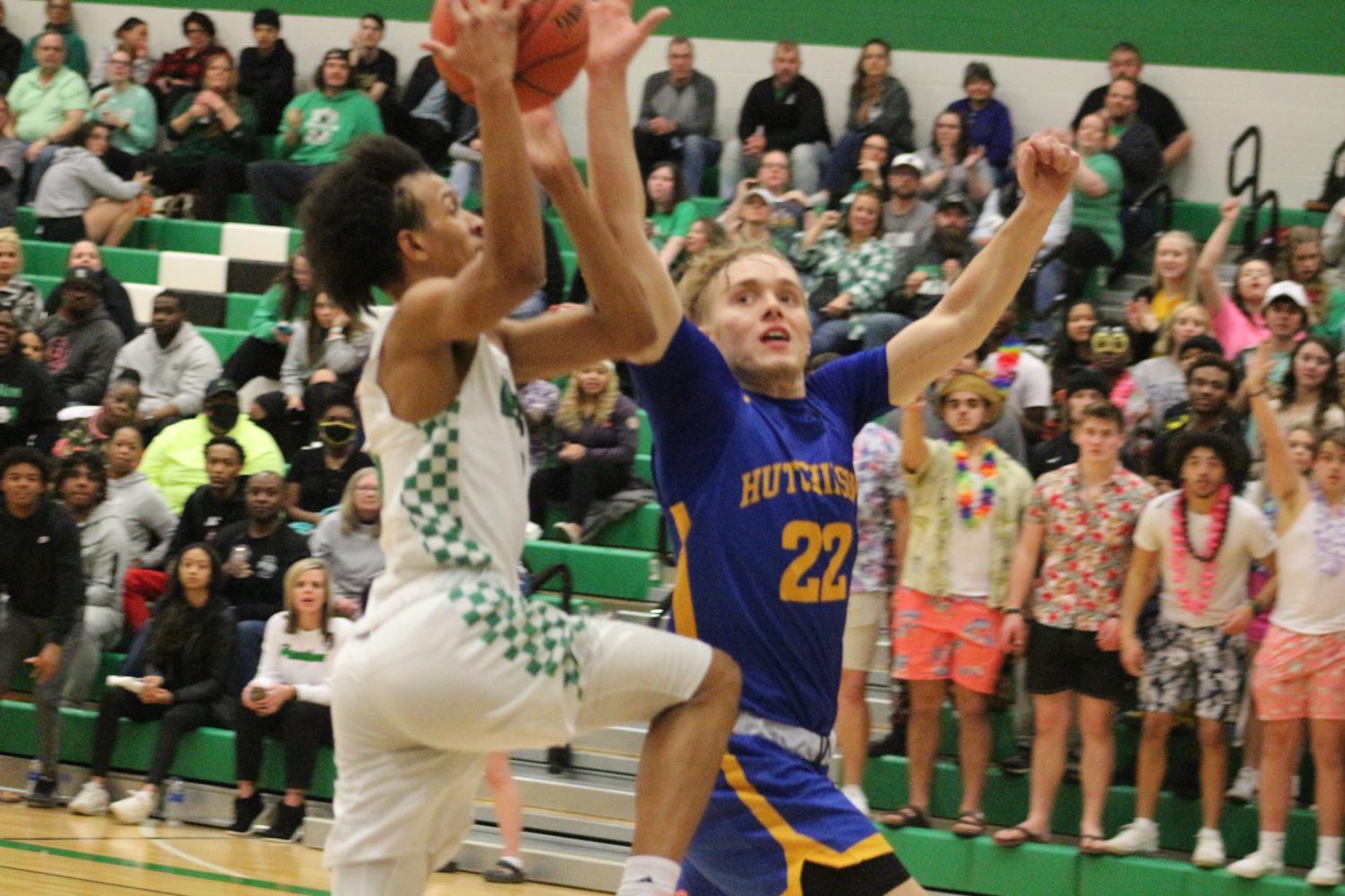 Senior Night Boys Basketball vs Hutchinson (photos by Jake Tracy)