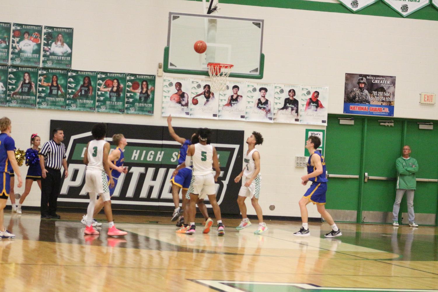 Senior Night Boys Basketball vs Hutchinson (photos by Jake Tracy)